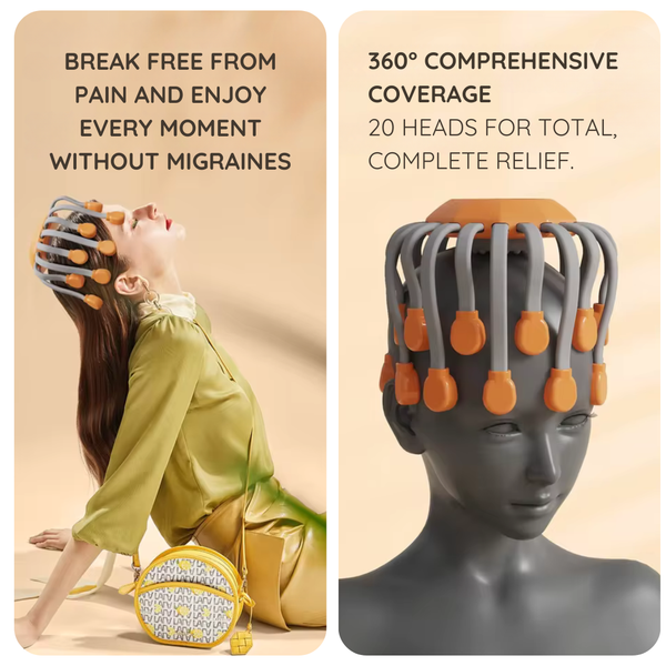MigraCalm - Head Massager for Migraine Relief