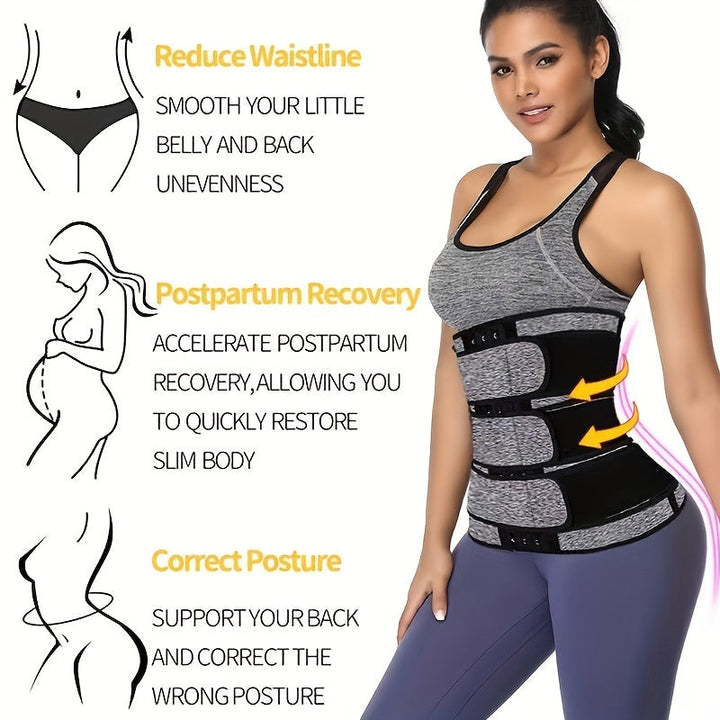 Lose Weight Instantly with this Adjustable Corset Waistbelt - Perfect for Men & Women! - FOFOPO