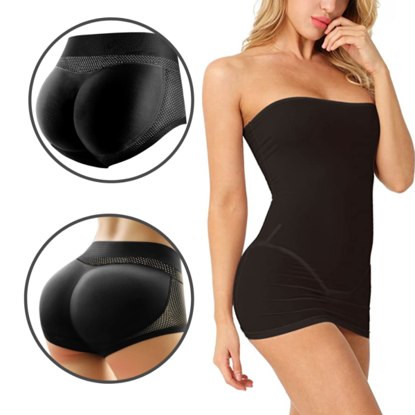 Butt Padded Panties – Lift, Sculpt and Boost Women Shaper Padded Butt Lifter - FOFOPO