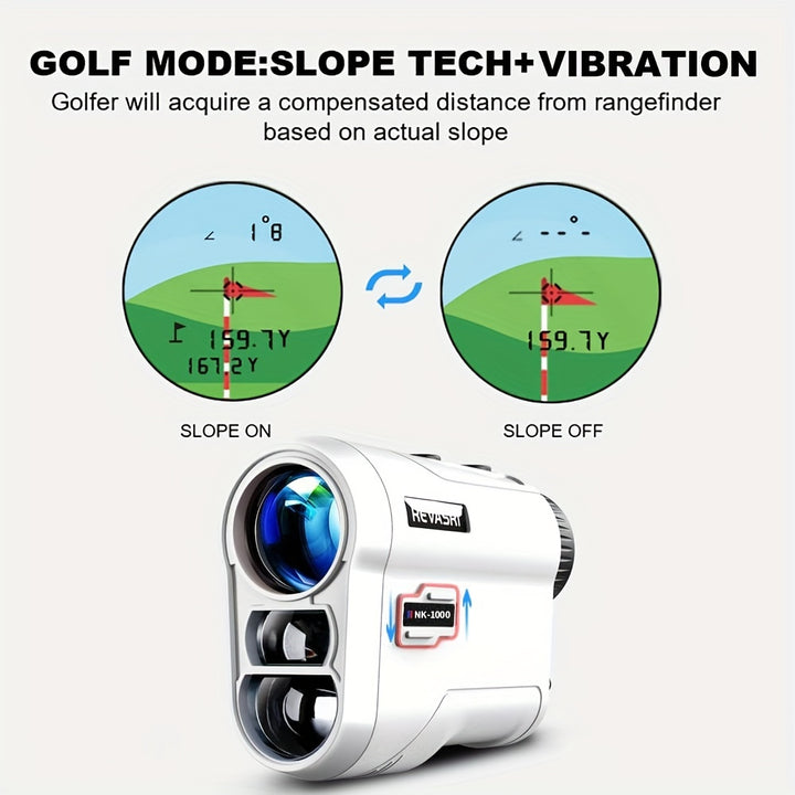 Pro Golf Rangefinder with Advanced Slope Compensation - FOFOPO