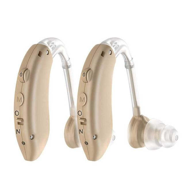 Rechargeable Behind-The-Ear Hearing Aids for the Elderly - FOFOPO