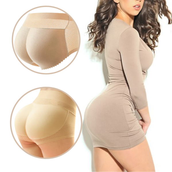 Butt Padded Panties – Lift, Sculpt and Boost Women Shaper Padded Butt Lifter - FOFOPO