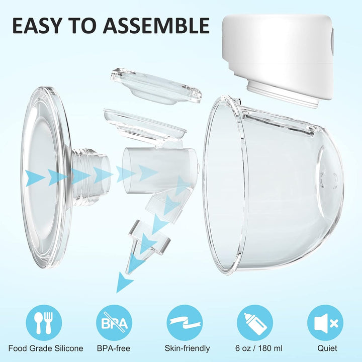 Double Electric Wearable Breast Pump - FOFOPO