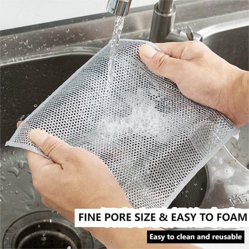 Multipurpose Wire Miracle Cleaning Cloths - FOFOPO