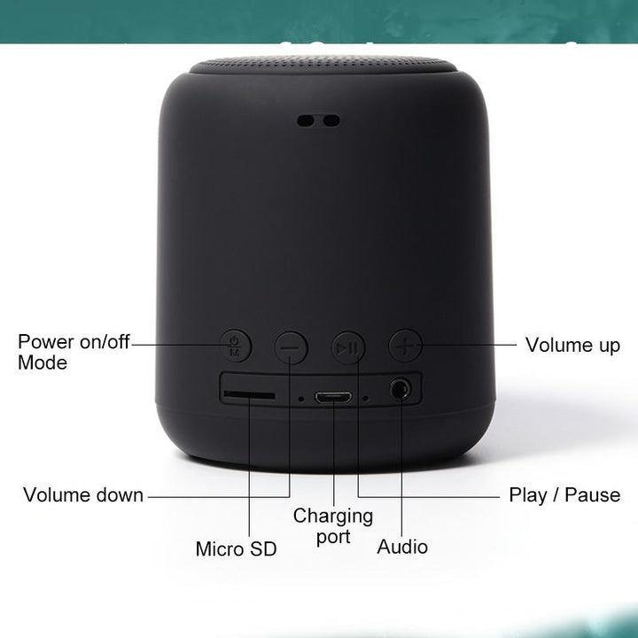 Outdoor Mini Waterproof Bluetooth Speaker - FOFOPO