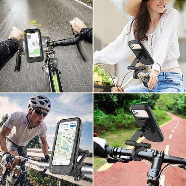 Waterproof Bicycle & Motorcycle Phone Holder - FOFOPO