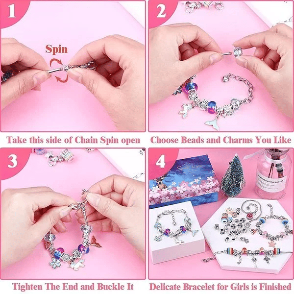 🎀DIY Crystal Bracelet Set - FOFOPO