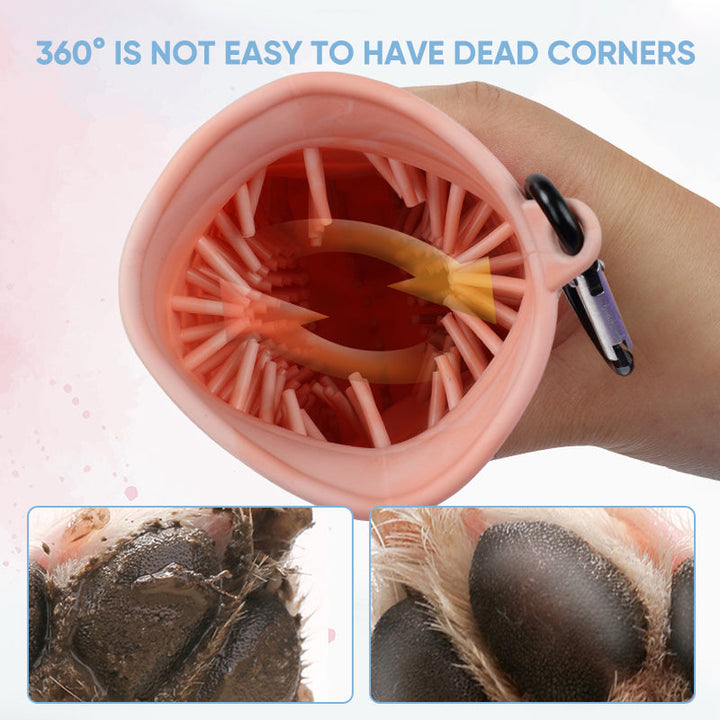 2 in 1 Portable Dog Paw Cleaner Cup - FOFOPO