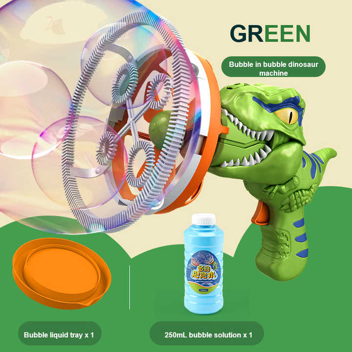 Electric Dinosaur Bubble Machine - FOFOPO