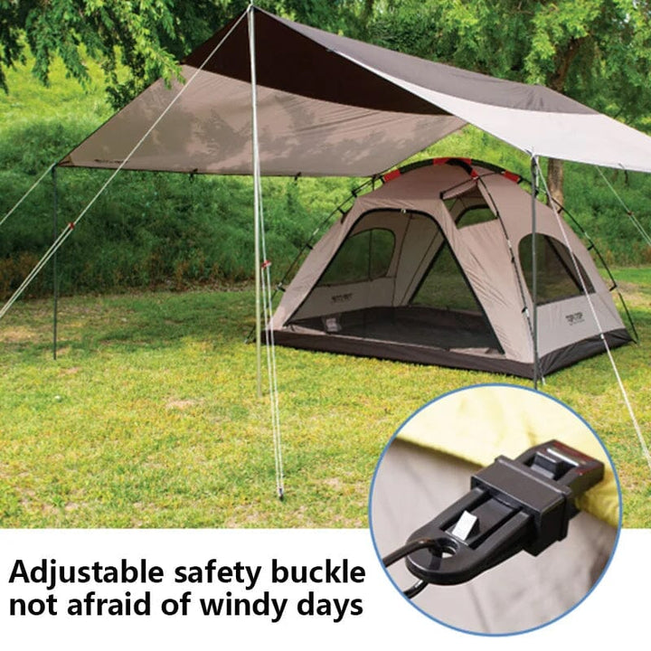 Adjustable Heavy Duty Lock Grip for Tarp & Shade Cloth - FOFOPO