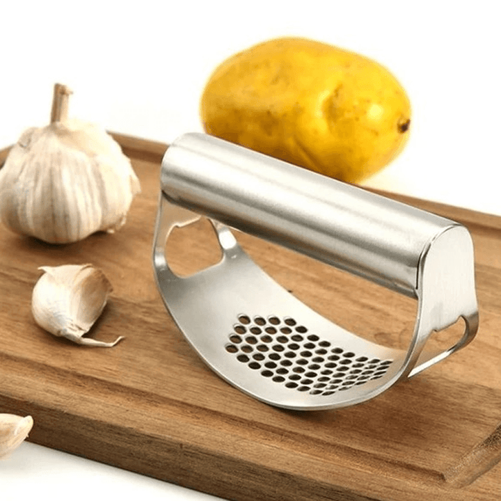 Stainless steel garlic press - FOFOPO