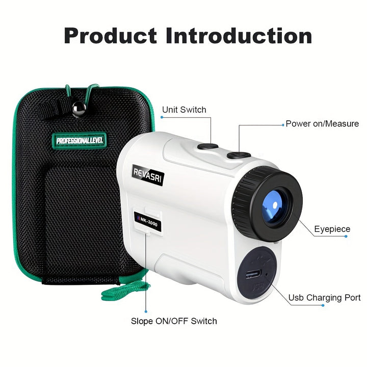 Pro Golf Rangefinder with Advanced Slope Compensation - FOFOPO