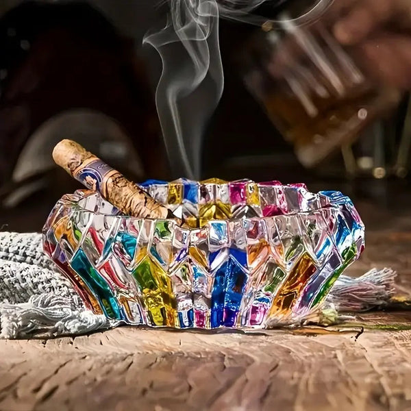 The Gatsby Tray - Crystal Glass Ashtray