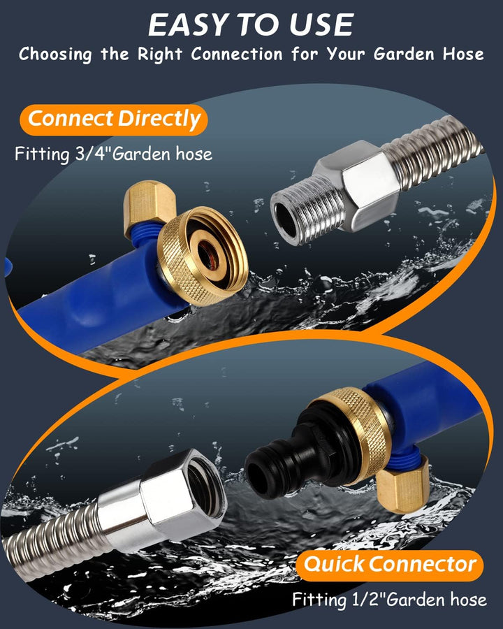 High-Pressure Washer Spray Nozzle Car Wash Water Hose - FOFOPO