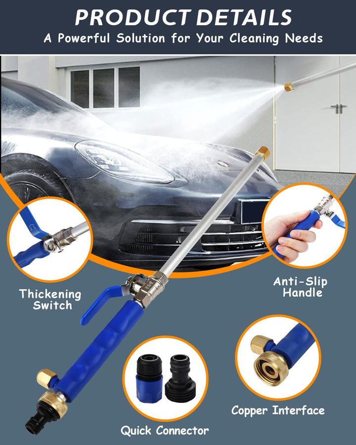 High-Pressure Washer Spray Nozzle Car Wash Water Hose - FOFOPO