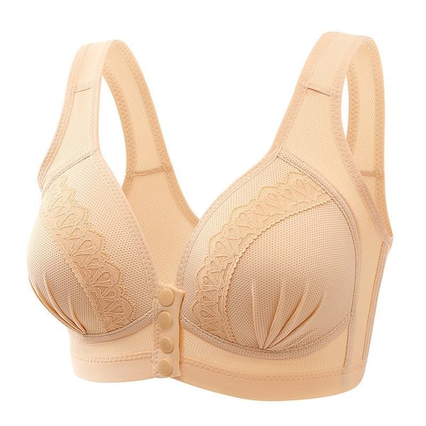 🥰Front Button Breathable Skin-Friendly Cotton Bra - FOFOPO