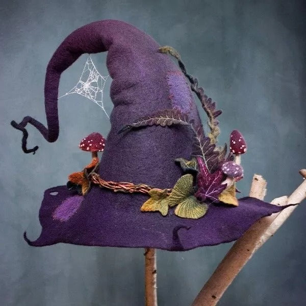 Halloween Party Felt Witch Hats - FOFOPO