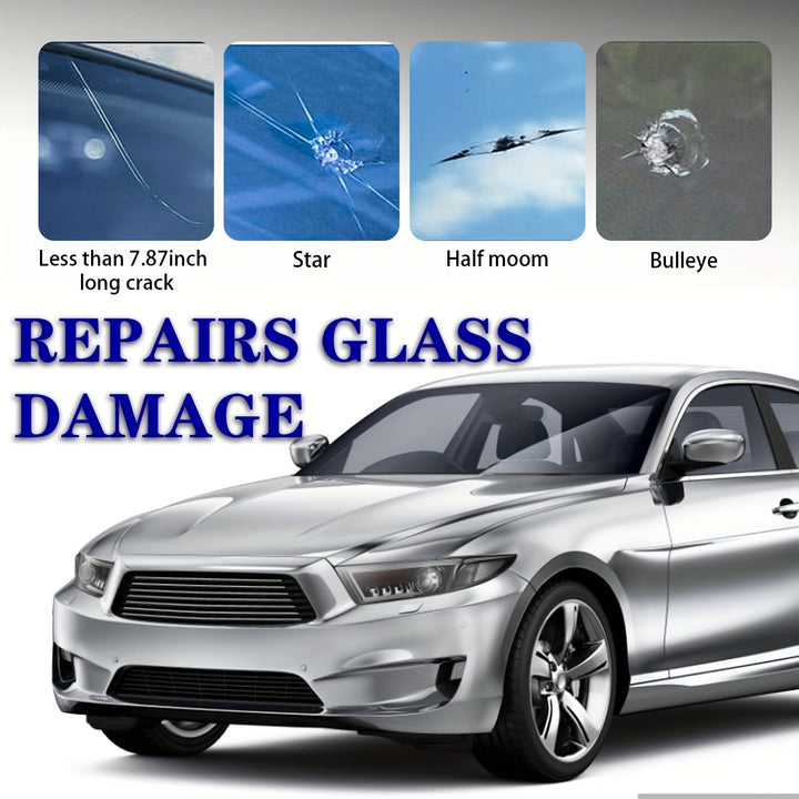 Car glass window liquid nano repair kit - FOFOPO