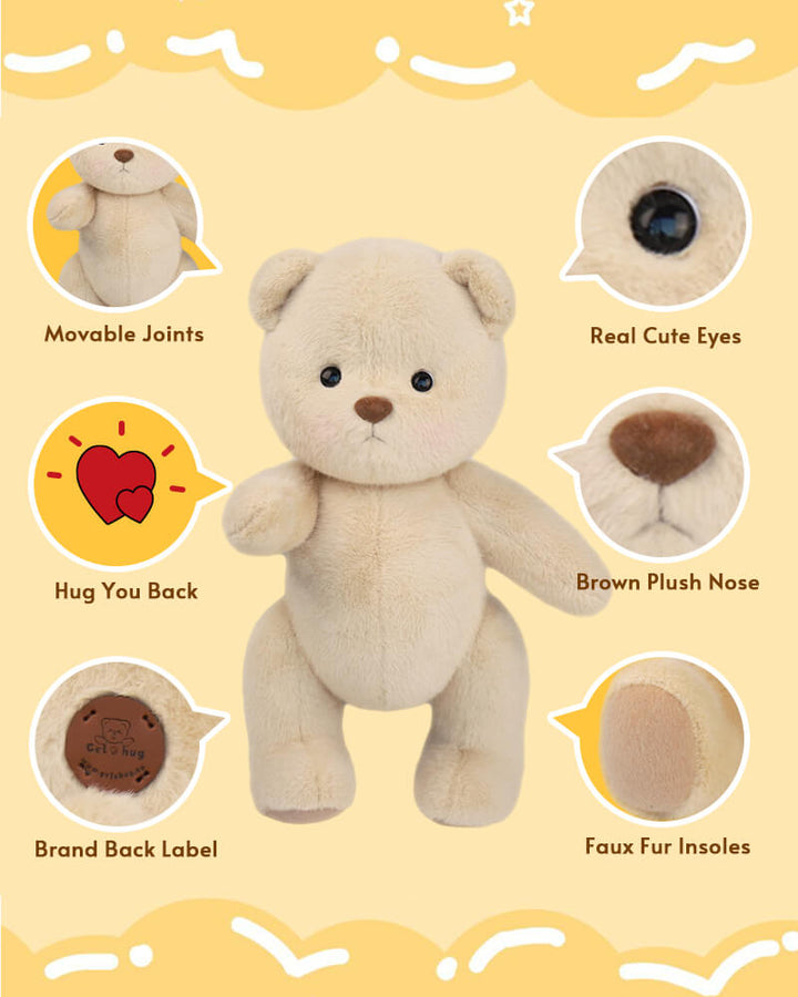 Getahug Handmade Jointed Teddy Bear Gift Collection - FOFOPO