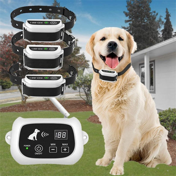 Wireless Dog Fence Waterproof Electric Dog Collar - FOFOPO