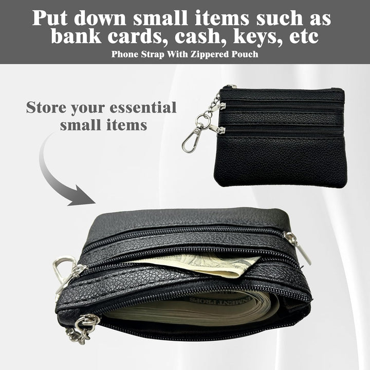 Strap With Zippered Pouch - FOFOPO