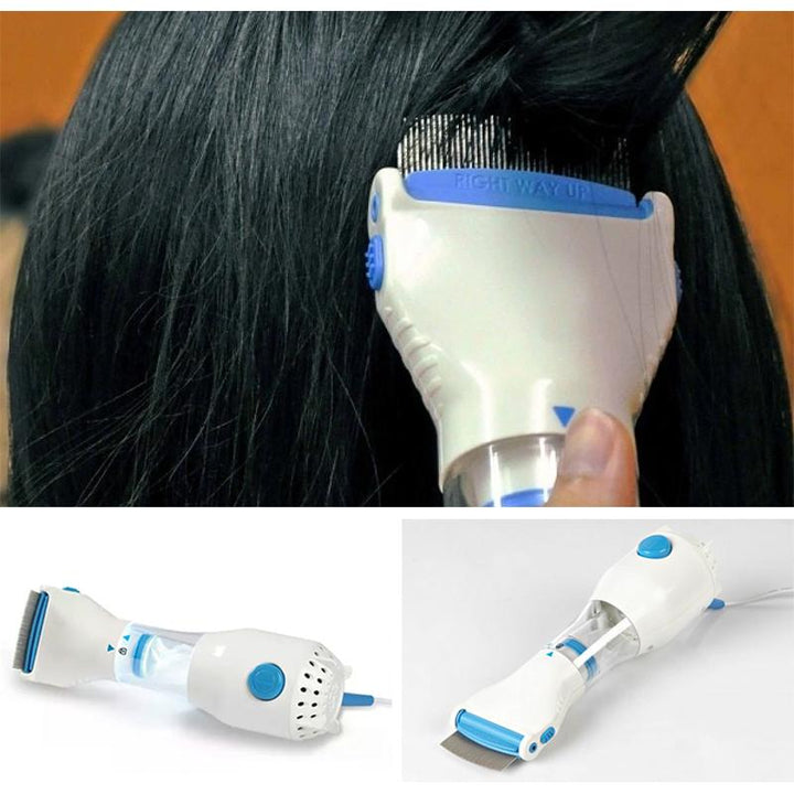 Electric Lice Comb Head Vacuum Lice Removal without Chemical - FOFOPO