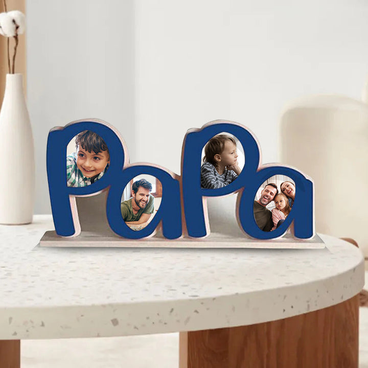 Father Photo Frame Decoration Dad Picture Frame - FOFOPO