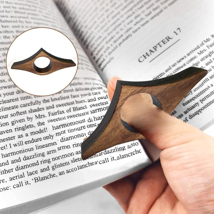 Solid Wood Press Book Reader Tool - FOFOPO