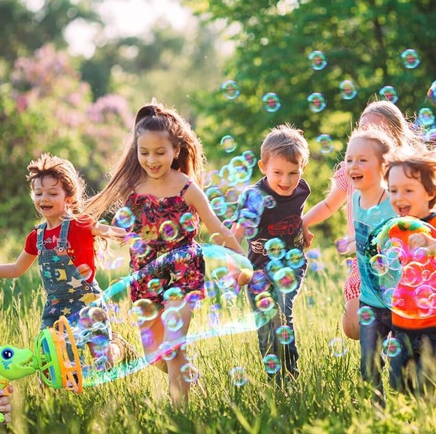 Electric Dinosaur Bubble Machine - FOFOPO