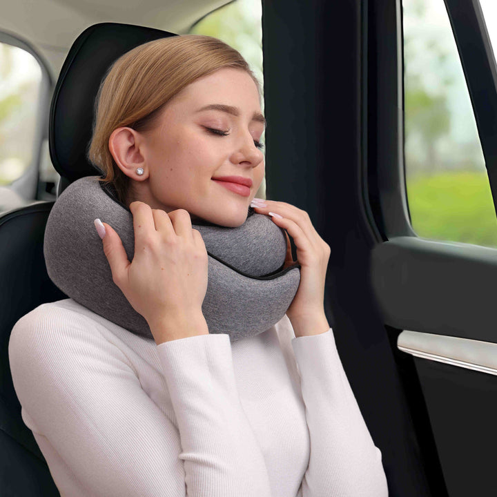 Travel Neck Pillow - Comfortable and full Neck Support - FOFOPO