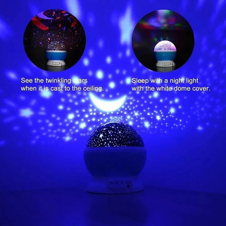 Galaxy Starry Night Light Projector for Kids - FOFOPO