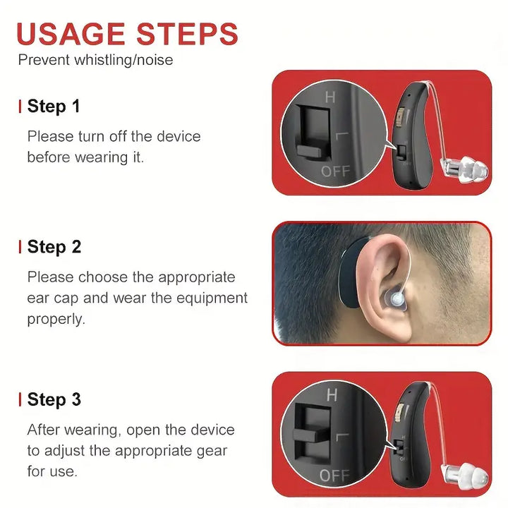 Comfort Meets Convenience: Rechargeable BTE Hearing Aids - FOFOPO