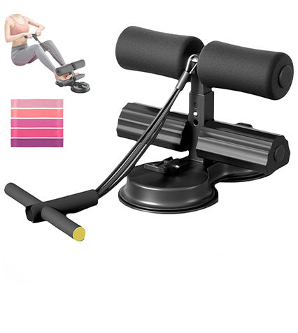 Sit-Up Assistant Bar|Dual Suction Base for Stable Core Workouts