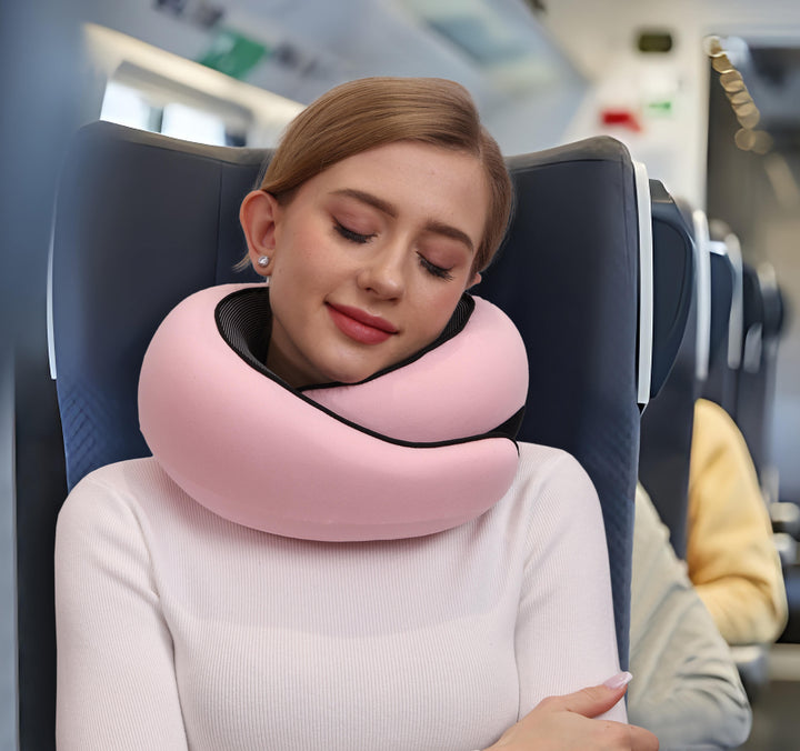 Travel Neck Pillow - Comfortable and full Neck Support - FOFOPO