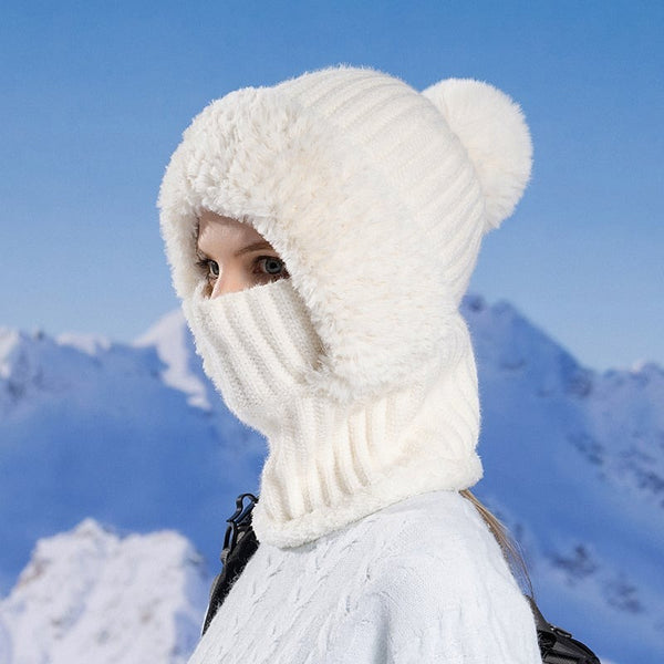 Women’s Knitted Hat In Autumn And Winter