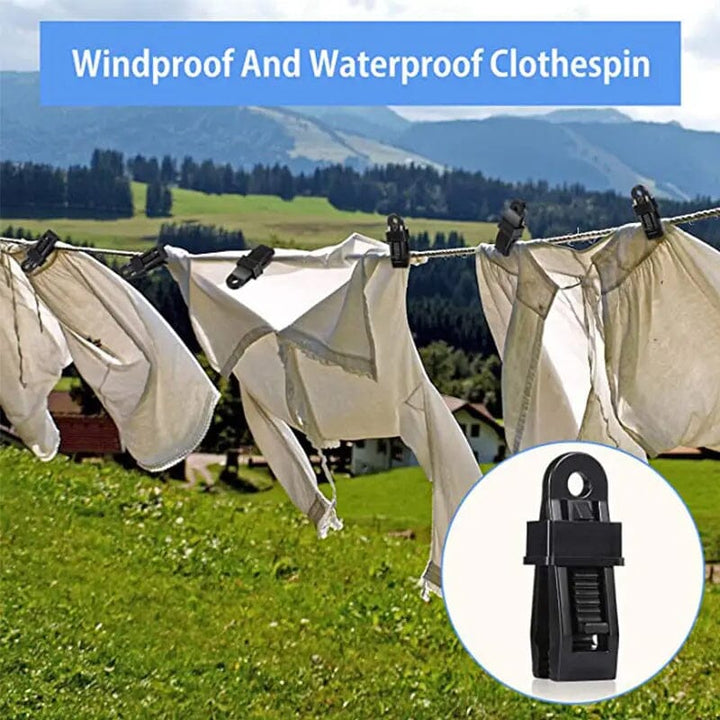 Adjustable Heavy Duty Lock Grip for Tarp & Shade Cloth - FOFOPO