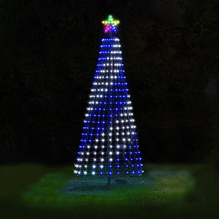 Multicolor LED Animated Lightshow Christmas Tree For Outdoor - FOFOPO