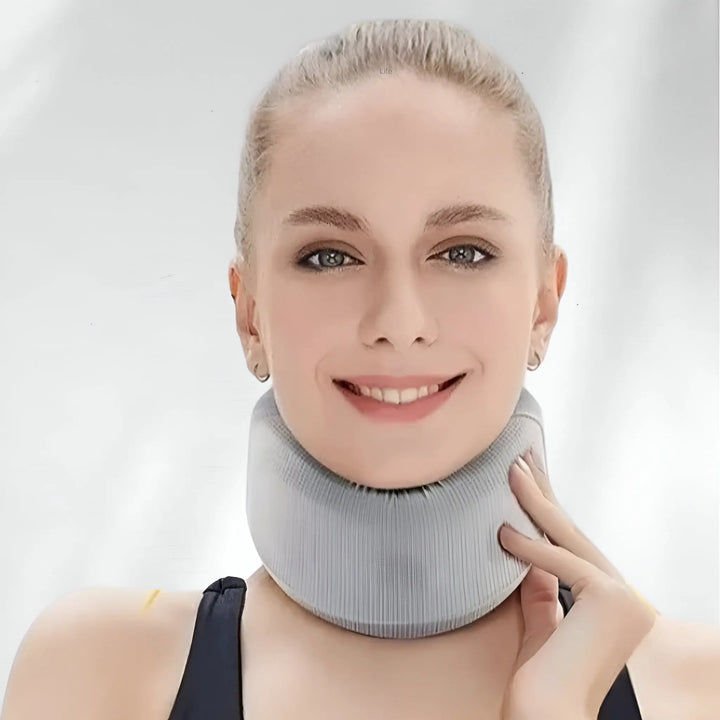 Breathable Soft Neck Brace For Cervical Support and Neck Pain Relief - FOFOPO