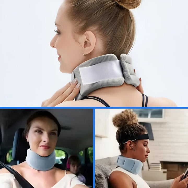 Breathable Soft Neck Brace For Cervical Support and Neck Pain Relief - FOFOPO