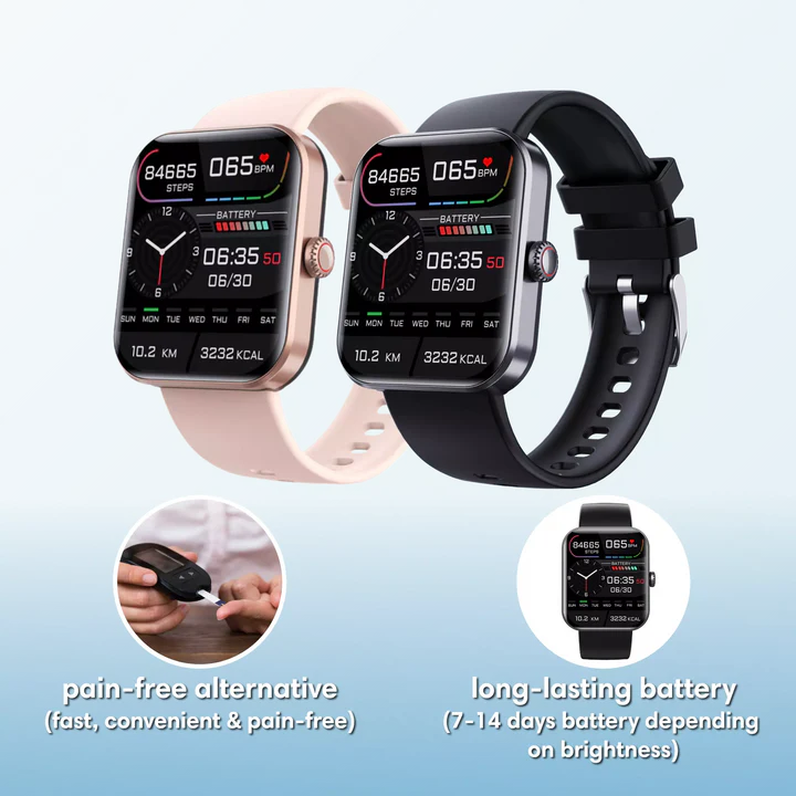 Blood Glucose Monitoring Smartwatch - FOFOPO