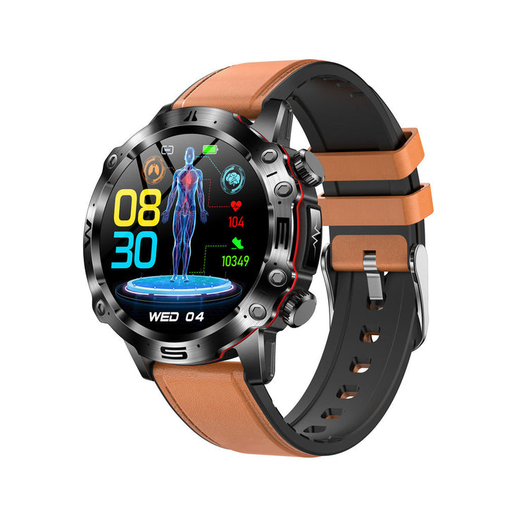 The AI LifeWatch – ECG Blood Sugar Blood Pressure Smart Watch - FOFOPO