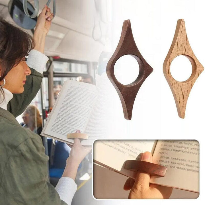 Solid Wood Press Book Reader Tool - FOFOPO