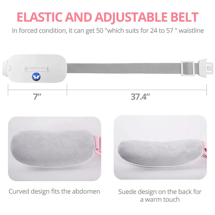 Smart Heating Massage Belt For Period Menstrual Cramps - FOFOPO