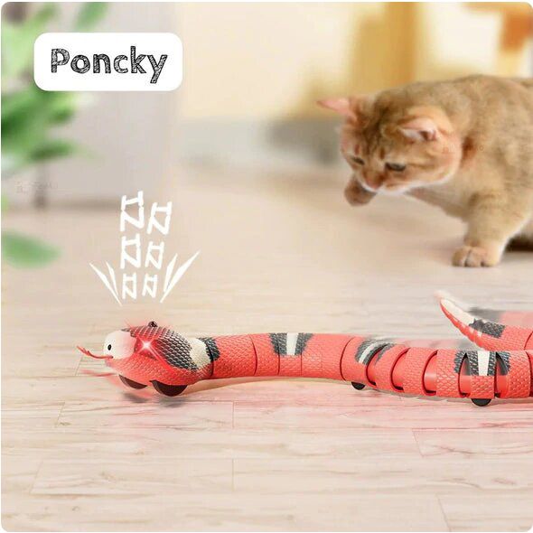 Smart Sensor Interactive Snake Toy For Cats - FOFOPO