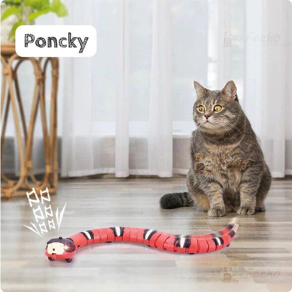 Smart Sensor Interactive Snake Toy For Cats - FOFOPO