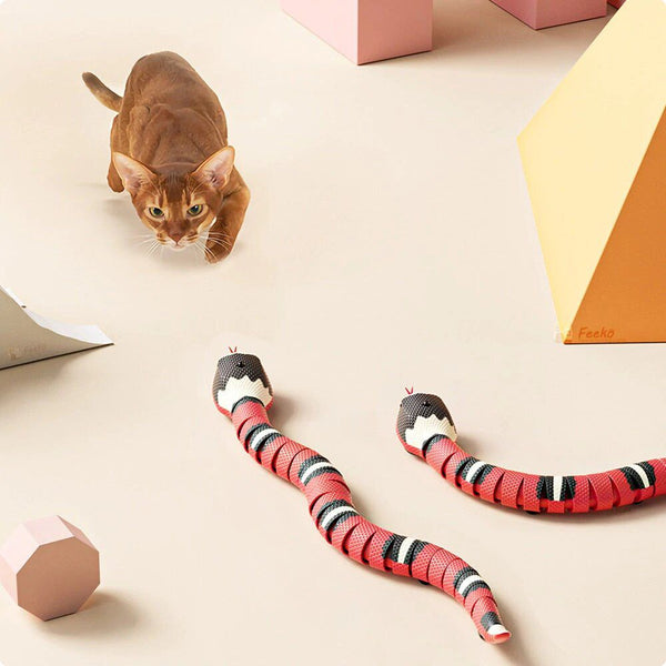 Smart Sensor Interactive Snake Toy For Cats - FOFOPO