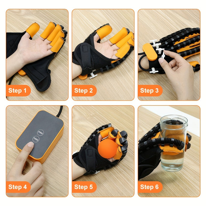 Hand Rehabilitation Robot Rehabilitation Physiotherapy Glove Hemiplegia Devices Stroke Recovery Equipment Hand Therapy Equipment - FOFOPO