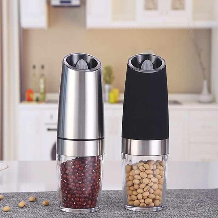 Automatic Electric Gravity Induction Salt and Pepper Grinder - FOFOPO