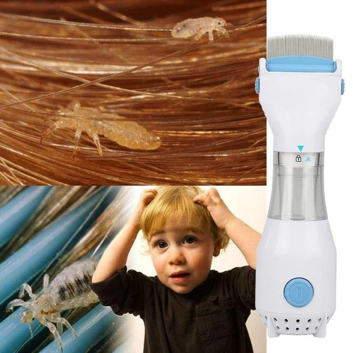 Electric Lice Comb Head Vacuum Lice Removal without Chemical - FOFOPO