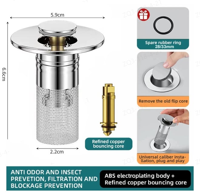 Stainless Steel Floor Drain Filter - FOFOPO